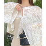 オケージョンも映える高級感を演出。ジャガードフラワーショートボレロ | futier land | 詳細画像18 