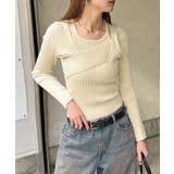 軽やかで華奢な印象。ノースリーブアンサンブルリブニットカットソー | futier land | 詳細画像20