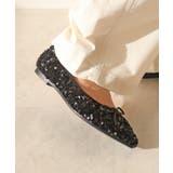 華やかに輝くあなたへ。スパンコールポインテッドやわらかフラットパンプス | futier land | 詳細画像11