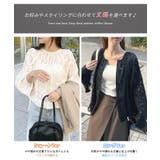 上品な透け感がオトナ可愛い。前後2Way花柄シフォンブラウス | futier land | 詳細画像4