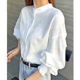 レースが上品で高見え。レースドッキングブラウス | futier land | 詳細画像20 