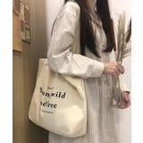 デイリーにアクセント映え。ファスナー付きキャンバストートバッグ | futier land | 詳細画像9