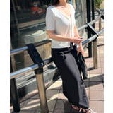 前後2WAYで使えるバランス。2WAYボタンカーディガン | futier land | 詳細画像18 