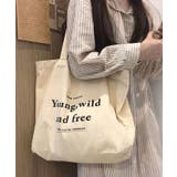 ブラック | デイリーにアクセント映え。ファスナー付きキャンバストートバッグ | futier land