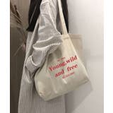 レッド | デイリーにアクセント映え。ファスナー付きキャンバストートバッグ | futier land