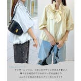 華やかな着こなしの主役。リボンカラーバルーンスリーブショートブルゾン | futier land | 詳細画像3 