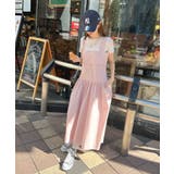 2種類楽しめる表情。前後2wayワイドストラップギャザーワンピース | futier land | 詳細画像22