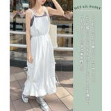 ボリュームシルエットが魅力。裾バルーンカーゴキャミワンピース | futier land | 詳細画像3 