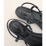 片手でラク履き！Tナローゴムストラップサンダル | futier land | 詳細画像30 