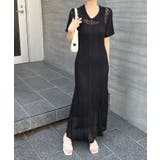 上品シルエット×涼しげデザイン。インナーキャミ付きマーメイドポロワンピース | futier land | 詳細画像15