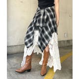 セットアップでも単品でも使える。カットレースアシンメトリースカート&トップス | futier land | 詳細画像20