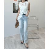 セットアップでも単品でも使える。カットレースアシンメトリースカート&トップス | futier land | 詳細画像14