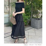 女性らしさを引き立てる主役級。ティアードレースラインコットンブレンドスカート | futier land | 詳細画像6