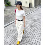 《ABYSアビス》着心地抜群のショート丈T。ワンポイント刺繍クロップドTシャツ | futier land | 詳細画像51 