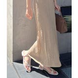 上品シルエット×涼しげデザイン。インナーキャミ付きマーメイドポロワンピース | futier land | 詳細画像24