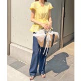 フェミニンなシルエットが魅力。フリルペプラムブラウス | futier land | 詳細画像33