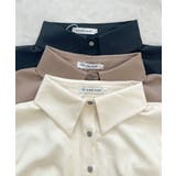 涼しげシーズンムード満点◎ウエストタックシフォンノースリーブシャツ | futier land | 詳細画像36 