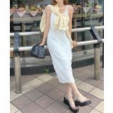 やわらかく動きやすい。チビフリルキャミワンピース | futier land | 詳細画像13