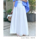 軽やかで上品な揺れ感。シルキーシフォンフレアスカート | futier land | 詳細画像5