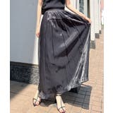 軽やかで上品な揺れ感。シルキーシフォンフレアスカート | futier land | 詳細画像15