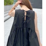 後ろ姿まで抜かりなく。バックリボンAラインワンピース | futier land | 詳細画像17