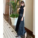 軽やかで上品な揺れ感。シルキーシフォンフレアスカート | futier land | 詳細画像17