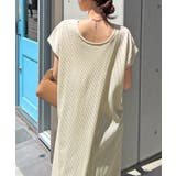 大人の夏ワンピ。前後2wayフロントオープンかぎ編みニットワンピース | futier land | 詳細画像1 