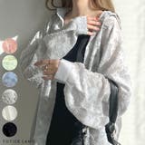 大人っぽく着こなす主役アイテム。ジャガードフラワーシアーシャツ | futier land | 詳細画像1