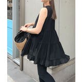 ふわっと広がるフリル!ティアードフリルチュニックワンピース | futier land | 詳細画像29