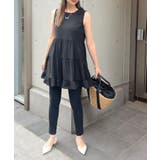 ふわっと広がるフリル!ティアードフリルチュニックワンピース | futier land | 詳細画像31