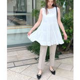 ふわっと広がるフリル!ティアードフリルチュニックワンピース | futier land | 詳細画像20