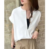 とろっとろした触感。とろみブラウス / 前後2way | futier land | 詳細画像10 