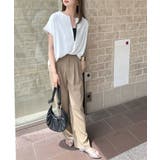 とろっとろした触感。とろみブラウス / 前後2way | futier land | 詳細画像12 