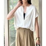 とろっとろした触感。とろみブラウス / 前後2way | futier land | 詳細画像14 