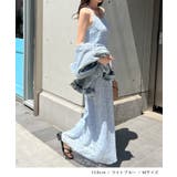 華やかな透け感が女性らしい。ジャガードフラワーキャミワンピース | futier land | 詳細画像9 