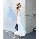 華やかな透け感が女性らしい。ジャガードフラワーキャミワンピース | futier land | 詳細画像11 