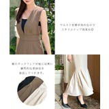 抜かりない360度美シルエット。サイドタックマーメイドワンピース | futier land | 詳細画像5