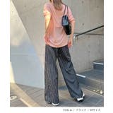 《ABYSアビス》チラ見せお洒落!レイヤード風ストライプパンツ | futier land | 詳細画像7