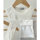 大人かわいい。レイヤードリブタンクトップ | futier land | 詳細画像8 