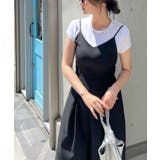 バックスタイルで差をつける。バックリボンキャミワイドオールインワン | futier land | 詳細画像12
