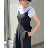 バックスタイルで差をつける。バックリボンキャミワイドオールインワン | futier land | 詳細画像11