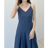 バックスタイルで差をつける。バックリボンキャミワイドオールインワン | futier land | 詳細画像23