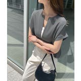 とろっとろした触感。とろみブラウス / 前後2way | futier land | 詳細画像27 