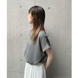 とろっとろした触感。とろみブラウス / 前後2way | futier land | 詳細画像35 