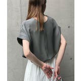 とろっとろした触感。とろみブラウス / 前後2way | futier land | 詳細画像33 