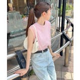 甘さと上品さをプラス。レイヤードシアーチュールノースリトップス | futier land | 詳細画像37