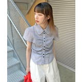 バランス取りやすい快適な着心地◎クロップドチェックシャーリングシャツ | futier land | 詳細画像13