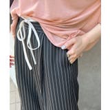 《ABYSアビス》チラ見せお洒落!レイヤード風ストライプパンツ | futier land | 詳細画像33