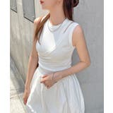 大人かわいい。レイヤードリブタンクトップ | futier land | 詳細画像1 