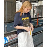 《ABYSアビス》目を惹く。FUNNYロゴプリント半袖Tシャツ | futier land | 詳細画像33 
